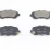 Import A6L VENZA  VIOS Brake pads Metal-less all-ceramic Disc brake pads D1018/D1111/D1401/D1402/D1950/D1628 from China