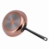 AAA new black PVD tri-ply induction frying pan copper cookware india