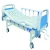 Import ABS Three-function medical bed 2 crank hospital bed for ICU from China