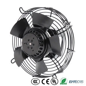 AC Axial Fan 250mm(9.84 in) Airflow Fan External Rotor Motor Powered Axial Fan