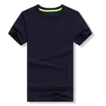 Accept small order 95%cotton 5%spandex men t shirt in stock