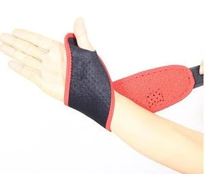 Adjustable Wrist Wraps bandage with Thumb Loops Wrist Support Brace Weight Lifting Power Training Fitness Guard NCS121