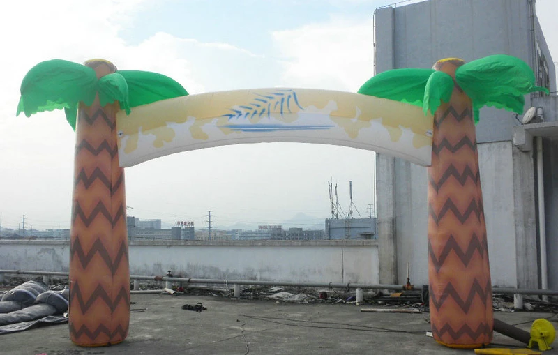 advertising promotional logo tradeshow fabric print race events sports inflatable air arches display