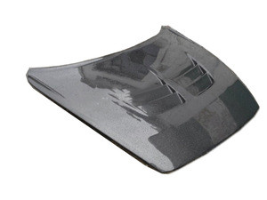 AGenuine UV polished 3K carbon fiber engine hood auto parts front bonnet for Mazda RX8