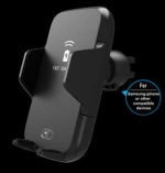 air vent phone qi infrared sensor holder wireless car charger with led