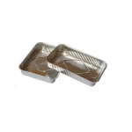 Airline Disposable Aluminum Foil Plates Food Container