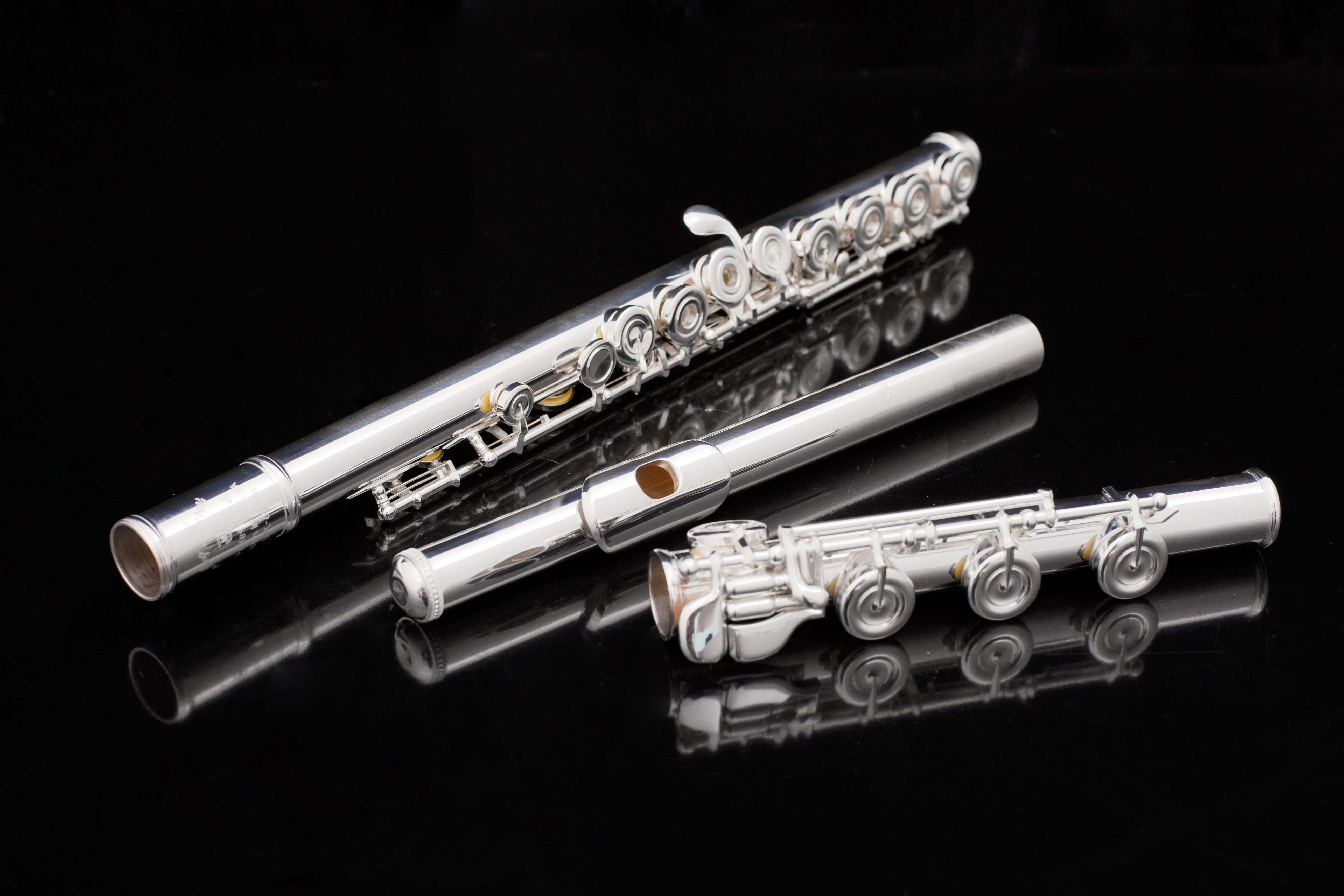 All Sterling silver flute handmade