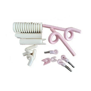Alumina ceramic yarn guide hook/pigtail hook for Chemical fiber machinery/Spinning machine