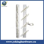 Aluminium & plastic adjustable louvre window frame YK-Z010
