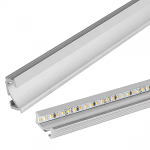Aluminium Profiles Suppliers Cabinet Side Emitting Extruded Aluminum  LED Strip Profile