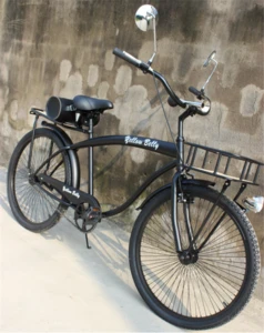 Aluminum Alloy Bicycle Basket Bike Accessories Retro Bike Basket