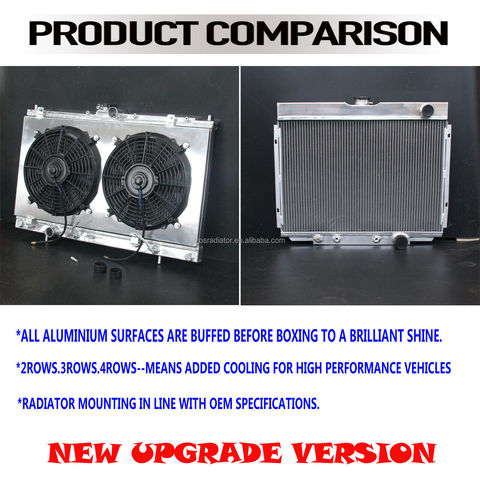 Buy Aluminum Radiator For Mitsubishi Lancer Evolution 4/5/6 2000- from ...