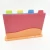 Import Amazon Hot Sale Diswash Safe 5pcs Colorful PP Chopping Board Kitchen Plastic Cutting Board set with holder from China