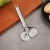 Import Amazon Hot sale high quality kitchen accessories Stainless steel double wheel pizza knife kitchen baking tool Pizza Cutter Wheel from China