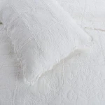 Amazon hot sell 100% cotton High Quality printed handmade bedding sheets set  quilt bedspread