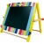 Import Amazon hot seller Wooden Blackboard Easel Stand Learning Board Children White Double Sided Easel Board With Stand for kids from China