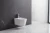 Import ANBI Good Quality Bathroom Bidet Round Shape Wall Hung WC Bidet For Home Bathroom from China