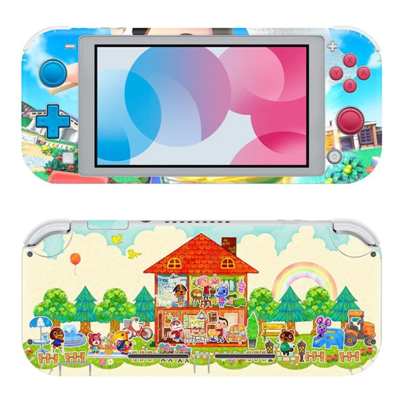 Animal Skin Crossing Sticker Colorful Protective Cover Skin Stickers for Nintendo Switch Lite