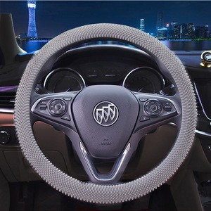 Anti slip auto car silicone steering wheel cover with grip