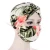 Import AOKO 2021 New Arrivals Twist Turban Islamic Beanie With Button For Face Shield Set Floral Printed Muslim Head Scarf from China