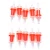 Import Aquarium Air Pump Check Valves Red Clear Plastic One Way Non-return Check Valve for Fish Tank from China