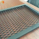 Architecture Curtain Wall aesthetic appeal aluminum expanded Mesh