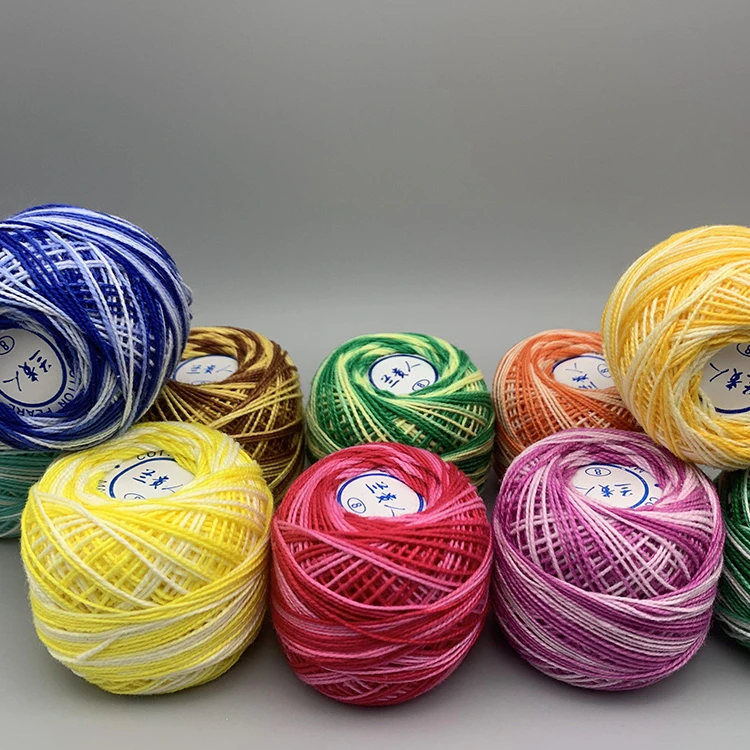 Assorted color yarn floss embroidery thread cross stitch wiring handmade cotton thread