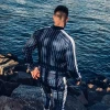 ASSUN 2020 stripe cotton  designer track sweatsuit men tracksuit jogging suit wholesale men set