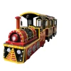 Attractive kids battery operate commerical electric antique trackless train with colorful  lights