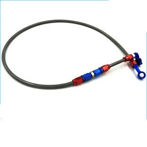 ATV Stainless Steel Braided Hose Motorcycle  ptfe Brake Hose or Clutch Oil Hose Line