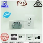Australia Saturn Type 250V 10A 3 Year Warranty Double Power socket