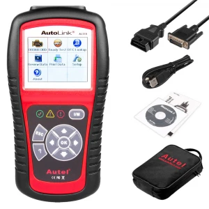 AutoLink AL519 Auto Diagnostic Tool Scanner Car Fault Code Reader OBD2 CAN Code Reader Scanner Upgrade version of MS509