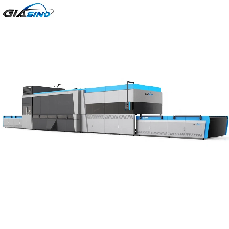 Automatic  Forced Convection type Flat/Bent Glass Oven Tempering Furnace With Best Price