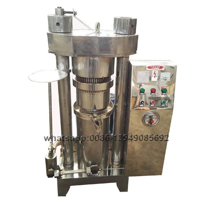 Automatic Ground Nut Soya Bean Hemp Seed 6Tons Oil Making Extraction Press Machine