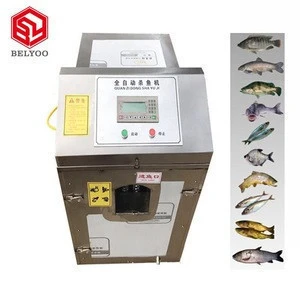 Automatic SUS304 Fish Processing Machine  Fish Scale Removal Machine Fish Viscera Descaling Machine