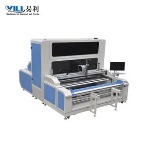 automatic textile inspection and rolling machine for textile dyeing factory