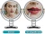 Import Auxmir 1x/10x Magnification Swivelling Double-sided Desktop Makeup Vanity Table Mirror from China