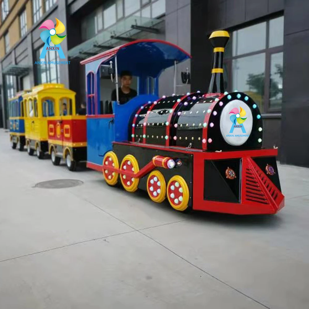 AX-HC-003 Amusement Park playground Trackless Train Electric Train for sale