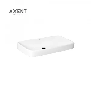 AXENT Best Selling High Quality L007-1101-M2 White Modern Bathroom Sink