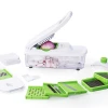 B410-A Mandolin Multi Slicer 7 In 1 Manual Kitchen Slices And Dices Vegetable Cutter Tools Food Hand Grater