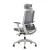 Import Back mesh fabric swivel computer desk chair luxury Ergonomic Executive office chair with headrest from China