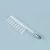 Import Bactericidal Spot Meter Face Hair Body Skin Care Hair Growing Comb electrotherapy tube from China