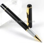Baoer 801 Custom Logo Advertising Promotional Business Gift Set With Logo Elegant Metal Roller Pen