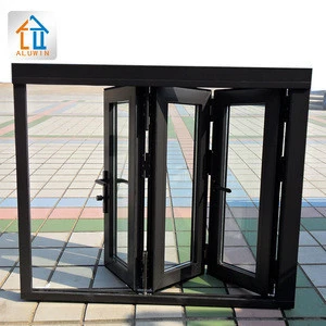 beautiful cheap aluminum frame ready made bi folding windows and doors standard aluminum bi folding window