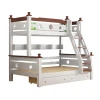 Bed up and down double decker multifunctional combination of high and low bed two layers child mother bed