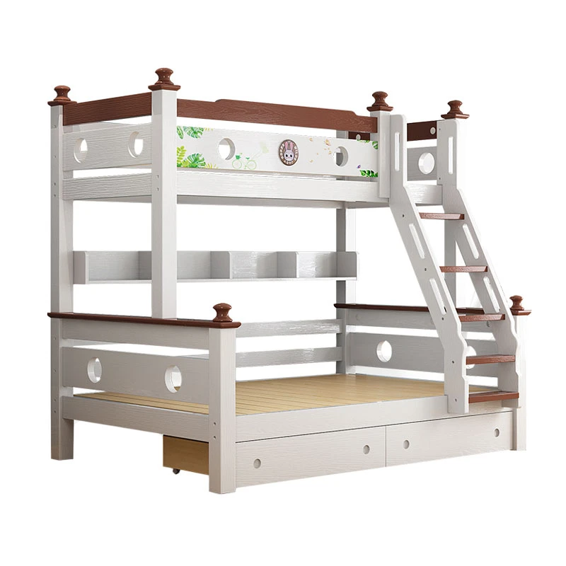 Bed Up And Down Double Decker, Multifunctional Bunk Beds
