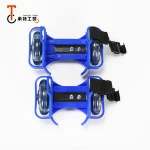 Best sale 2 wheel detachable flashing light up roller skate wheels