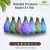 Best Sale 7 Colorful Changing Night Light Glass Decorate Aromatherapy Mist Ultrasonic Humidifier Essential Oil Aroma Diffuser