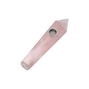 Best selling products crystal quartz smoking pipes With Crystal Quartz Smoking Pipes
