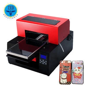 Best small flatbed mobile cover printer cellphone case printing machine with high quality
